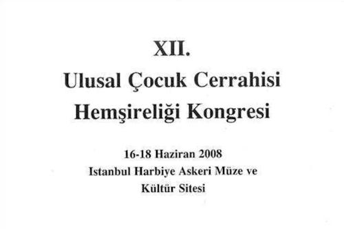 12. Ulusal Çocuk Cerrahisi Hemşireliği Kongresi
